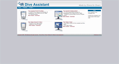 Desktop Screenshot of diveassistant.com